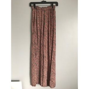Brandy Melville Floral Palazzo Pant